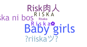 ニックネーム - Riska