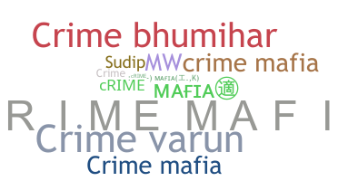ニックネーム - Crimemafia