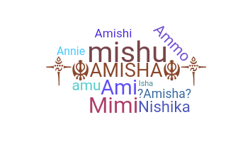 ニックネーム - Amisha