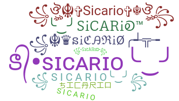 ニックネーム - Sicario