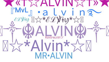ニックネーム - Alvin