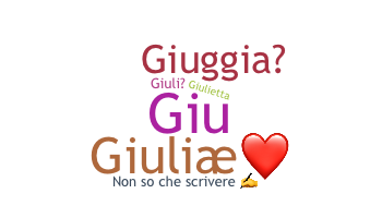ニックネーム - Giulia