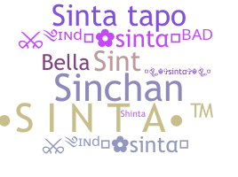 ニックネーム - Sinta