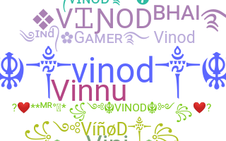 ニックネーム - Vinod