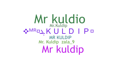ニックネーム - Mrkuldip