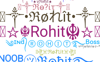 ニックネーム - Rohit