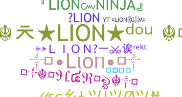 ニックネーム - lion