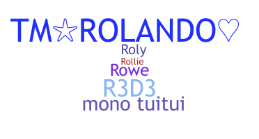 ニックネーム - Roland