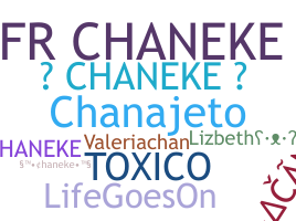 ニックネーム - Chaneke