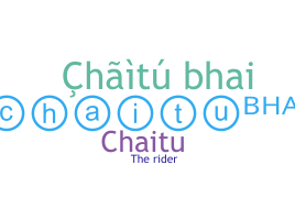 ニックネーム - Chaitubhai