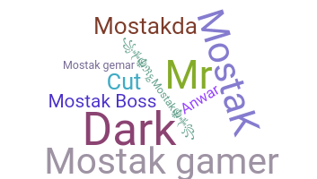 ニックネーム - Mostak
