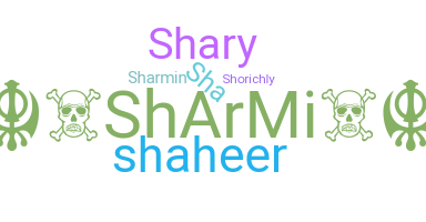 ニックネーム - Sharmi