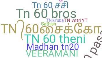 ニックネーム - TN60