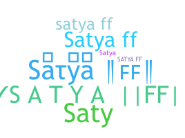 ニックネーム - Satyaff