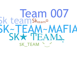 ニックネーム - SKteam