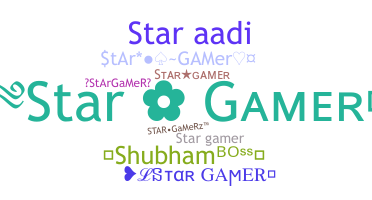ニックネーム - StarGamer