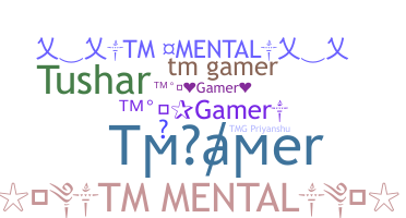 ニックネーム - Tmgamer