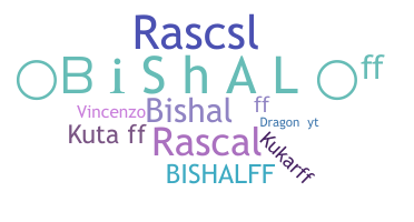 ニックネーム - Bishalff