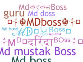 ニックネーム - MDBOSS
