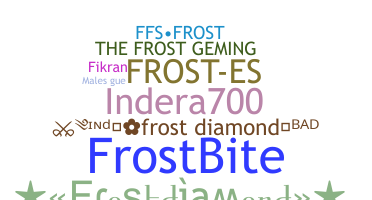 ニックネーム - frostdiamond