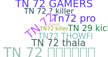 ニックネーム - TN72