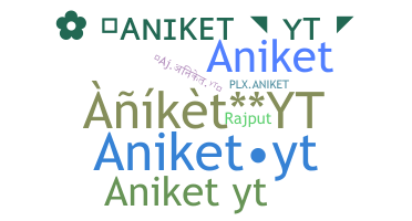 ニックネーム - Aniketyt