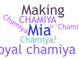 ニックネーム - chamiya