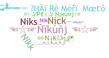 ニックネーム - Nikunj