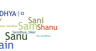 ニックネーム - Sanidhya