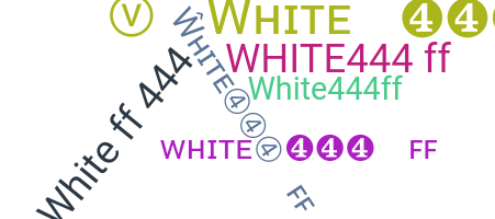 ニックネーム - white444Ff