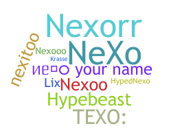 ニックネーム - Nexo
