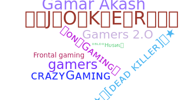 ニックネーム - Gamersbarbar