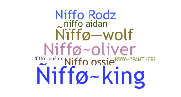 ニックネーム - niffo