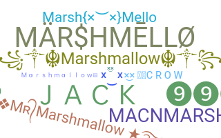 ニックネーム - Marshmallow