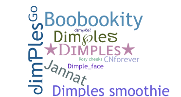 ニックネーム - dimples