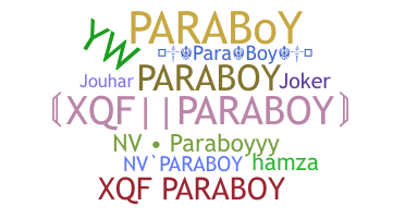ニックネーム - paraboy