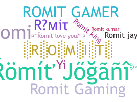 ニックネーム - Romit