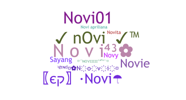 ニックネーム - Novi