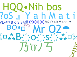 ニックネーム - BoS