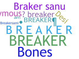 ニックネーム - Breaker