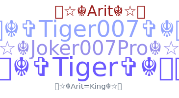 ニックネーム - Arit007Pro