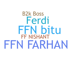 ニックネーム - FFn