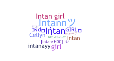 ニックネーム - Intann