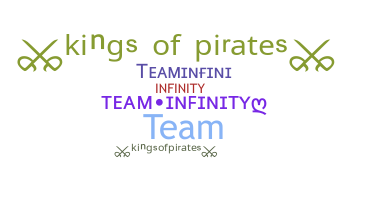 ニックネーム - TeamInfinity