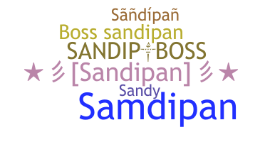 ニックネーム - Sandipan