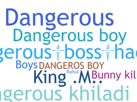 ニックネーム - DangerousBoy