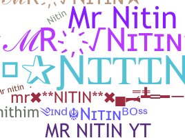 ニックネーム - MrNitin