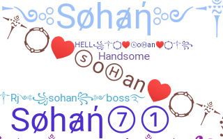 ニックネーム - Sohan