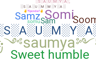 ニックネーム - Saumya