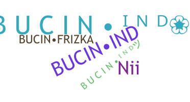 ニックネーム - Bucinind